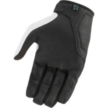 Hooligan™ CE Gloves — XL, White, Black