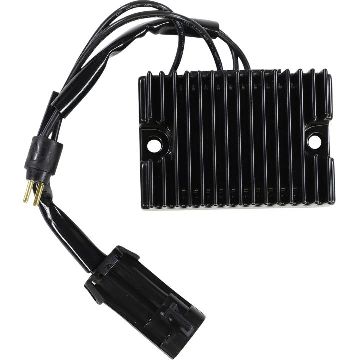 Regulador de voltaje premium — 12V, 22A, negro