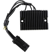 Premium Voltage Regulator — 12V, 22A, Black