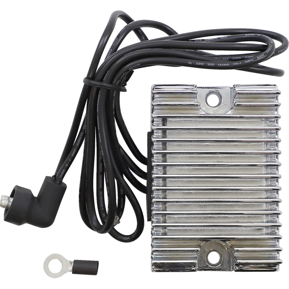 Premium Voltage Regulator — 12 V, 32 A, Chrome