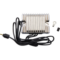 Premium Voltage Regulator — 12V, 22A, Chrome