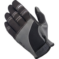 Moto Gloves — S, Gray/Black