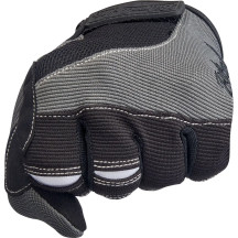 Moto Gloves — L, Gray/Black