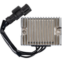 Premium Voltage Regulator — 12V 32A, Chrome