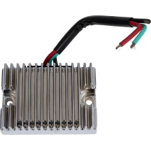 Premium Voltage Regulator — 12V 10A, Chrome