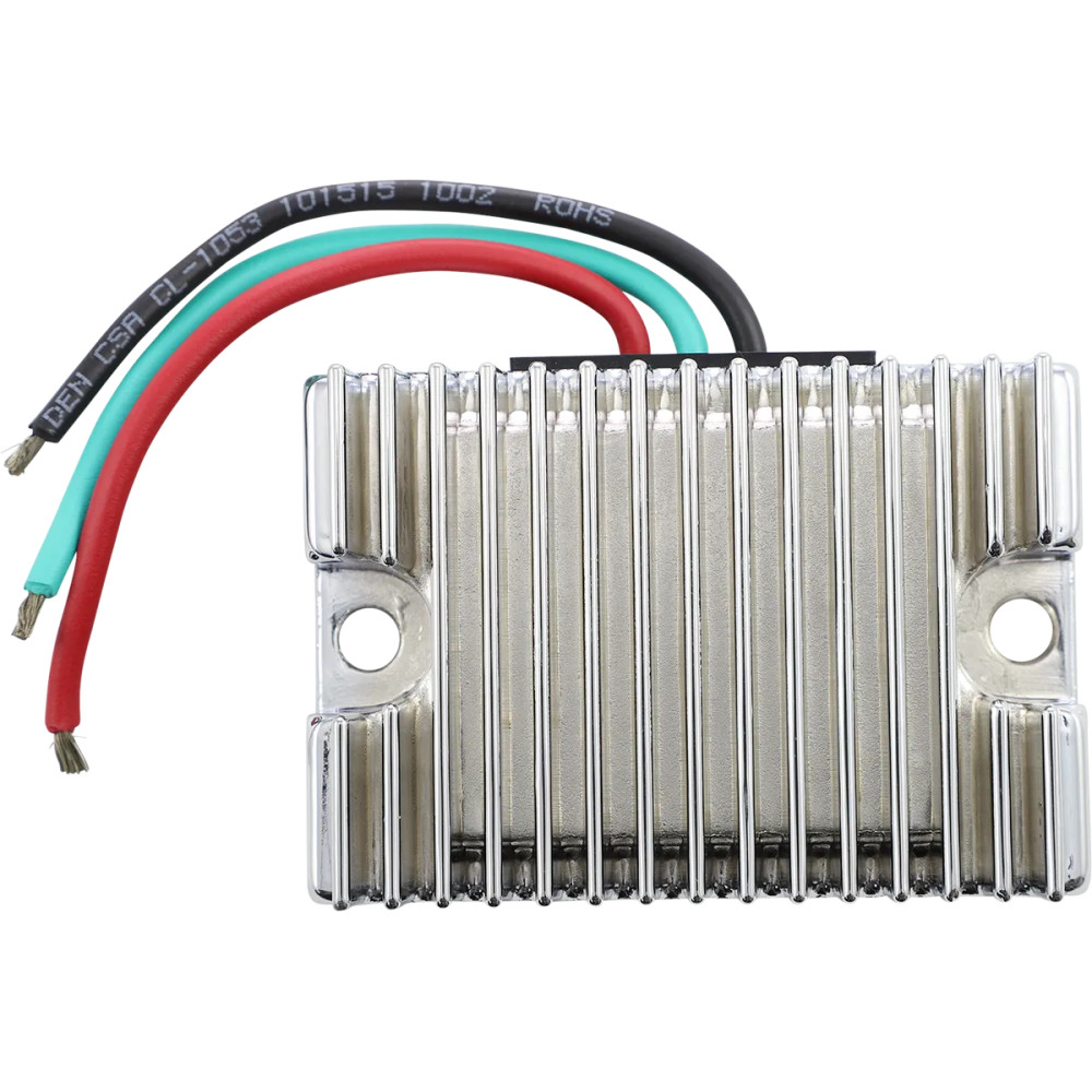 Premium Voltage Regulator — 6V, 15A, Chrome