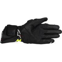 SP-3 Gloves — Size M, Black/White/Fluorescent Yellow