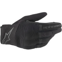 Stella Copper Gloves — Women's, Size M, Short cuff, Black