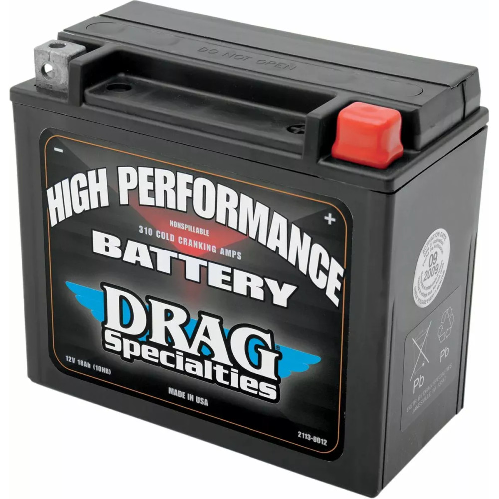 Europe Only Battery — 12V 18Ah, AGM, 155×172.7×87.3 mm