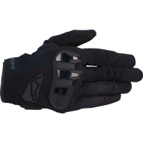 Women's Chrome Gloves — XL, Asphalt Black