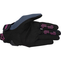 Guantes Chrome para mujer — Talla M, Azul, cierre de muñeca de velcro