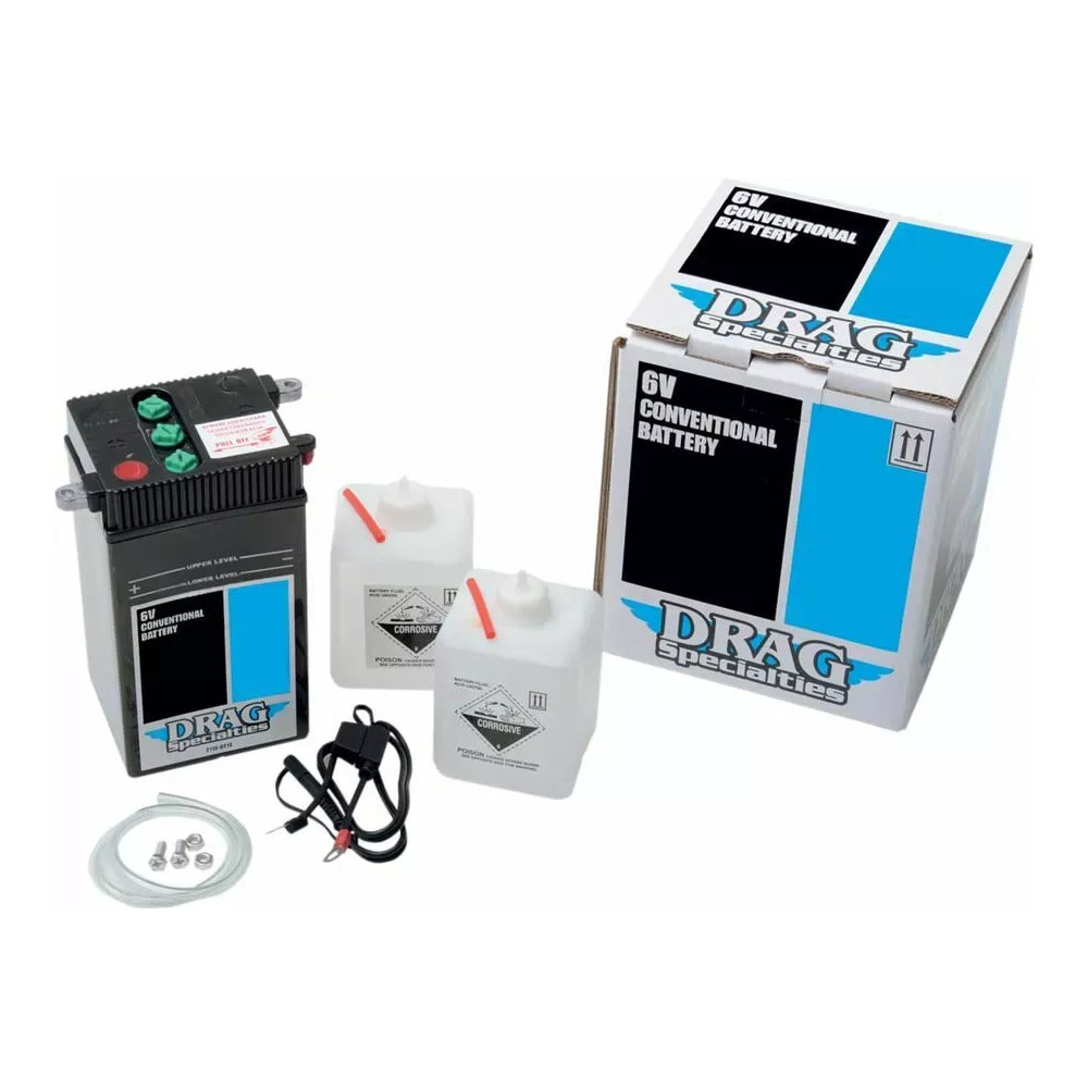 Conventional Battery Kit — 6V, 24Ah, Model DRAG H-2