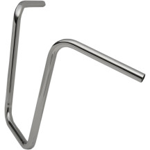 1" Handlebar — 25.4 mm clamp, 38 cm rise, Chrome