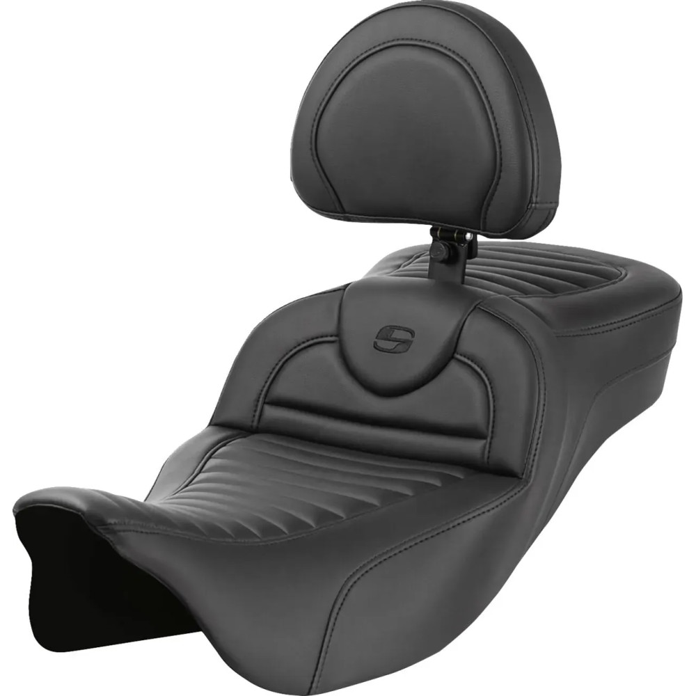 Roadsofa™ Extended Reach Seat — 17-1/2" driver, 31" overall, Black