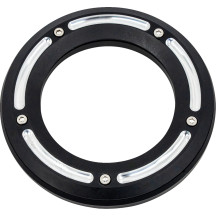 Assault Derby Cover — Black, Raw, Reverse Cut