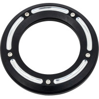 Assault Derby Cover — Black, Raw, Reverse Cut