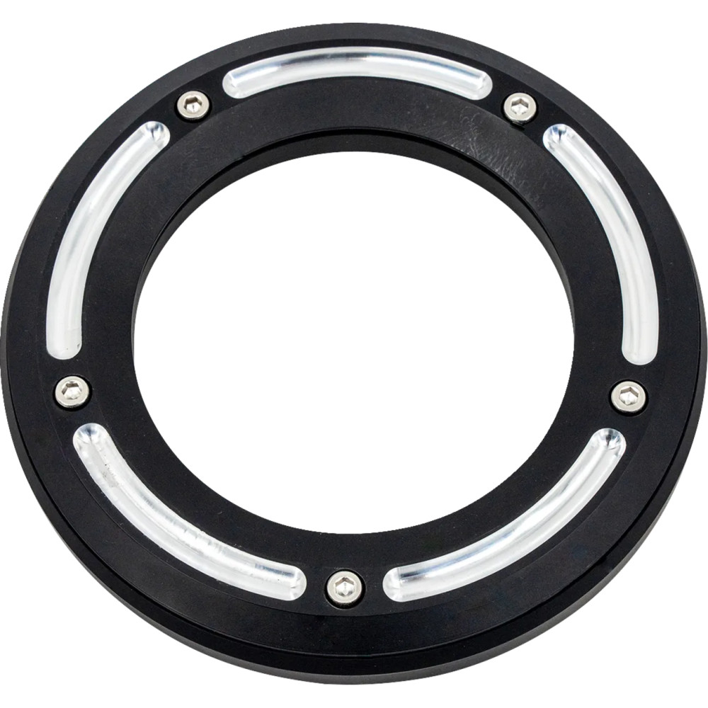 Assault Derby Cover — Black, Raw, Reverse Cut