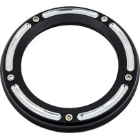 Assault Derby Cover with Window — Raw, Reverse Cut