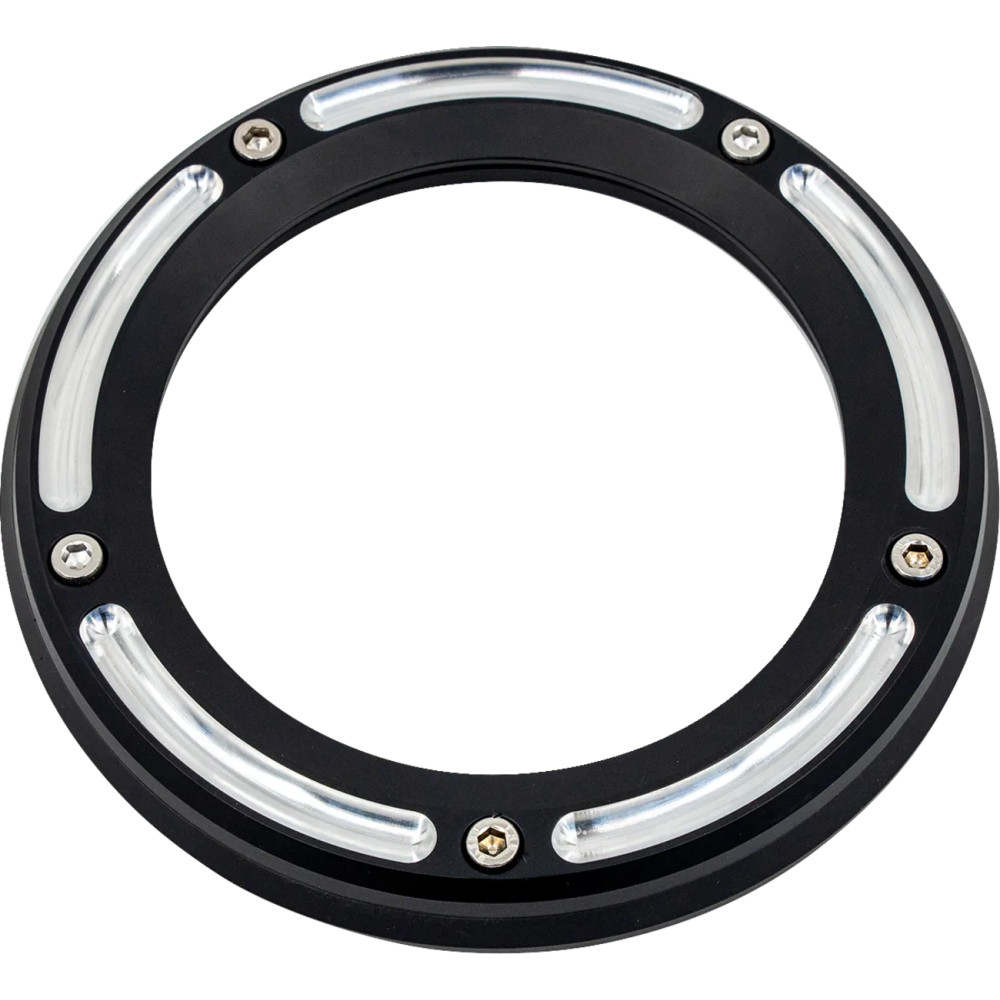 Assault Derby Cover with Window — Raw, Reverse Cut