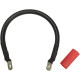 Cable de batería con funda termorretráctil opcional — 4 AWG, 30.5 cm (12") , negro
