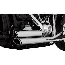 Shortshots Sistema de escape escalonado — Cromo