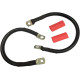 Juego de cables de batería — 4 AWG, negro