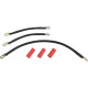 Juego de cables de batería — 4 AWG, Negro