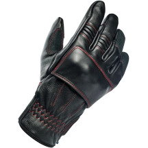 Belden Gloves — XS, Black, Red