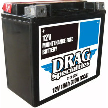 Maintenance Free Battery — 12V, 18 Ah, 320 A CCA, YTX20H-FT, 175×87×154 mm, positive left front