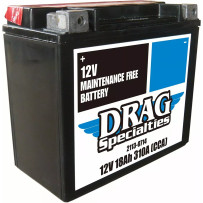 Maintenance Free Battery — 12V, 18 Ah, 320 A CCA, YTX20H-FT, 175×87×154 mm, positive left front
