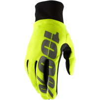 Hydromatic Waterproof Gloves — 2XL, Fluorescent Yellow/Black