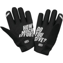 Brisker Gloves — Size S, Black, Gray