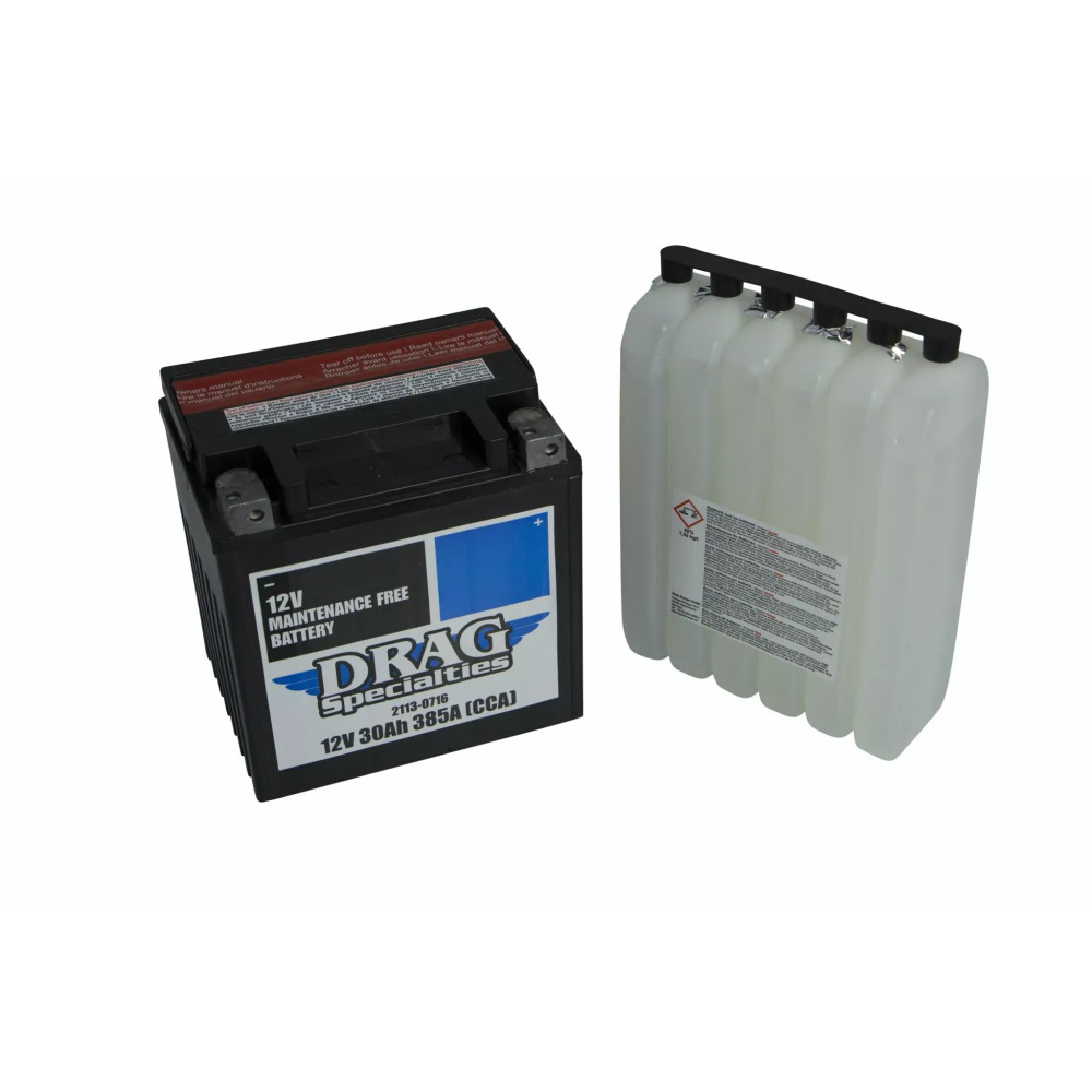 Maintenance Free Battery — 12 V, 30 Ah, 166×127×175 mm, YIX30L-FT, 400 A CCA