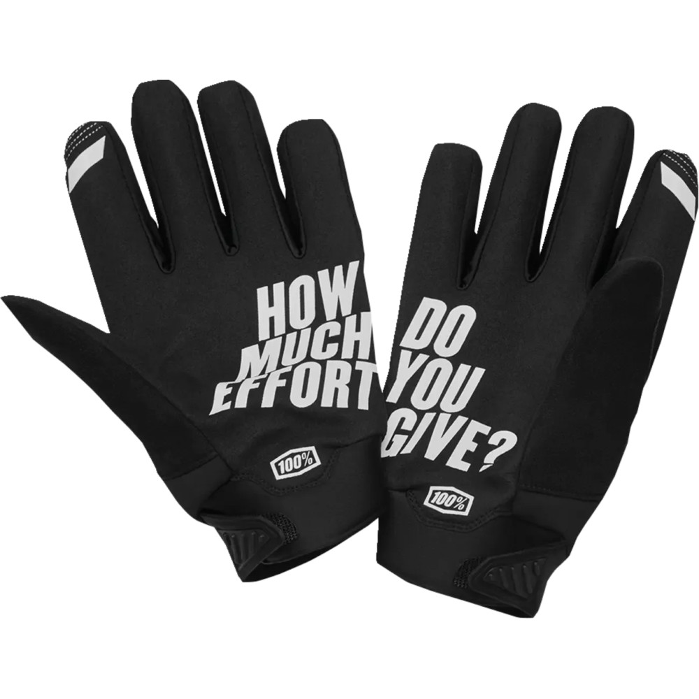 Brisker Gloves — L, Black, Men's