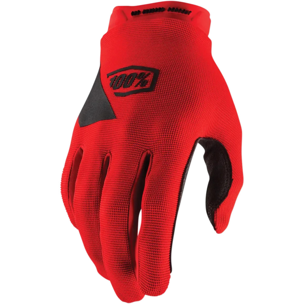 Ridecamp Gloves — L, Men's, Red