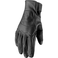 Hallman GP Gloves — S, Black