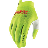 iTrack Gloves — Size M, Fluorescent Yellow