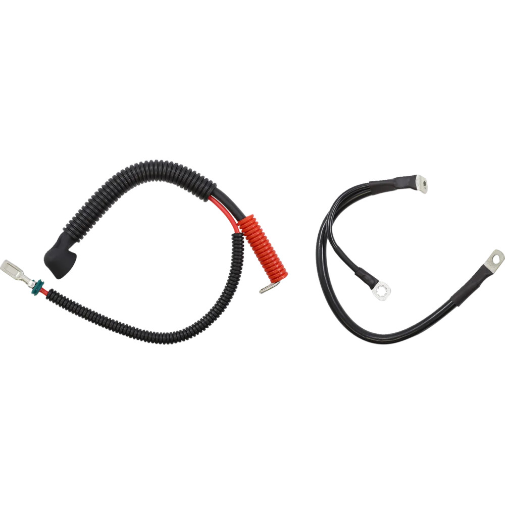 Juego de cables de batería — 6 AWG, Harley-Davidson®, negro