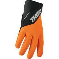 Spectrum Cold Weather Gloves — XL, Orange/Black