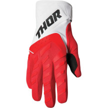 Spectrum Gloves — Size S, Red/White