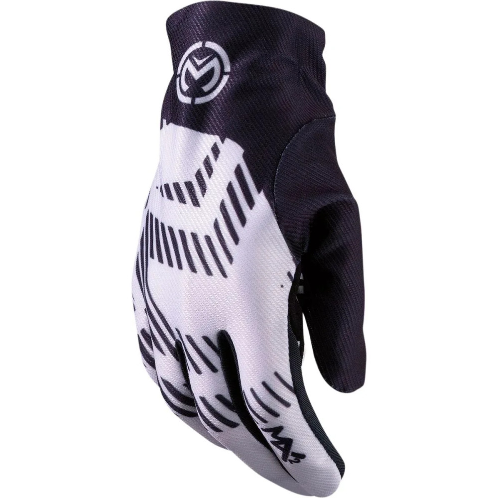 MX2™ Gloves — Size L, White/Black