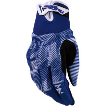 MX1™ Guantes — Talla L, Azul/Blanco/Negro