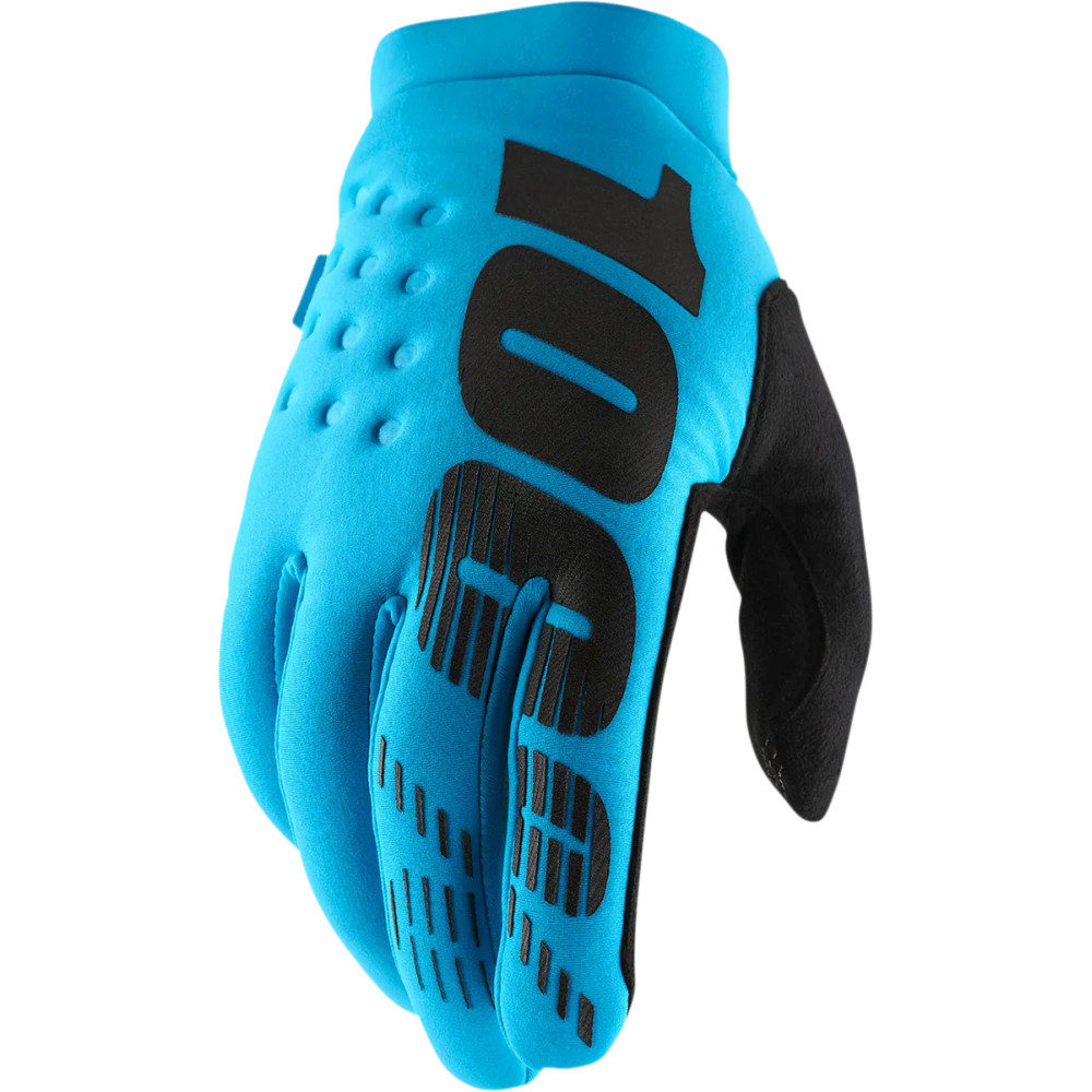 Brisker Gloves — Size M, Turquoise