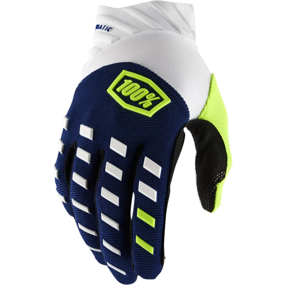 Airmatic Gloves — XL, Blue, White, Navy