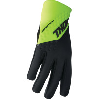 Spectrum Cold Weather Gloves — L, Men's, Acid/Black