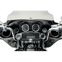 Instrument Gauge Bezel — 3" gauge, chrome