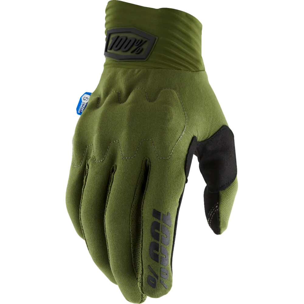 Cognito Smart Shock Gloves — 2XL, Army Green