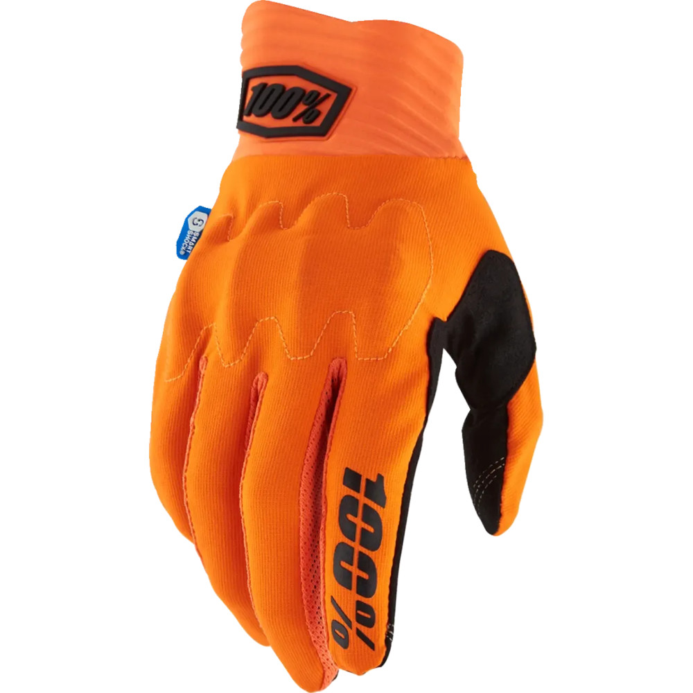 Cognito Smart Shock Gloves — 2XL, Fluorescent Orange