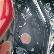 Tapón para orificio del sensor del velocímetro — Aplicación velocímetro, cromo