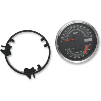 Electric Speedometer/Tachometer — 0–8,000 rpm, 0–120 mph (0–193 kph), Black face